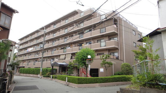 コスモ豊中東の外観|きれいな外観です