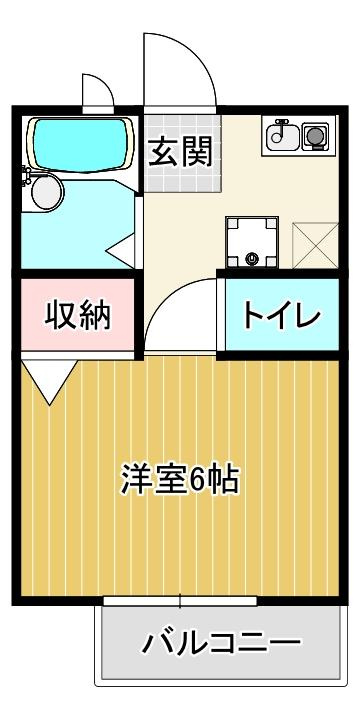 オリーブハウスの間取り