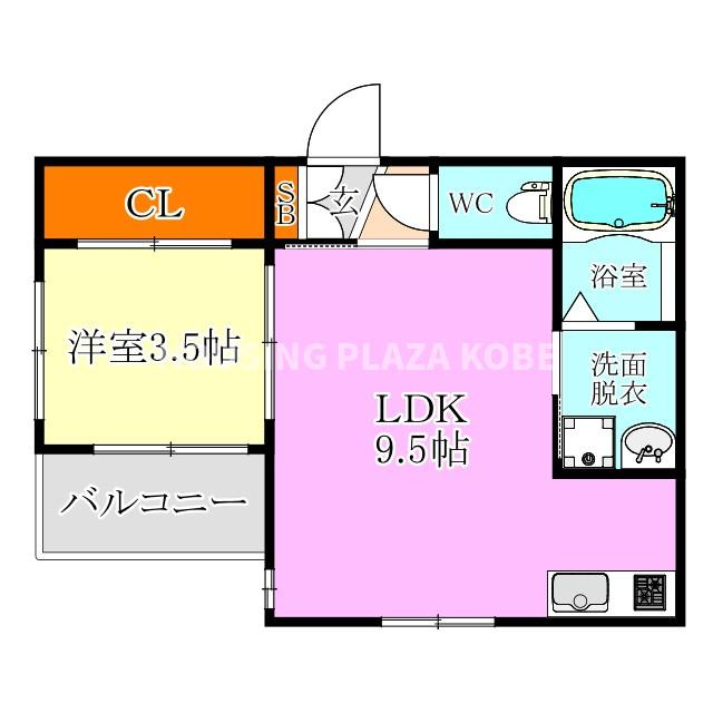 NET-K垂水２の間取り