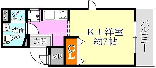プチフィーユの間取り