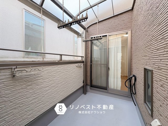 東大阪市南鴻池町2丁目のバルコニー|【リノベスト不動産】弊社では売却のご相談も受付中！まずは一度ご相談ください♪
