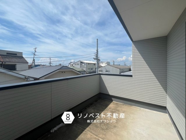 東大阪市布市町3丁目のバルコニー|【リノベスト不動産】リフォーム・リノベーションのご相談も承ります♪
