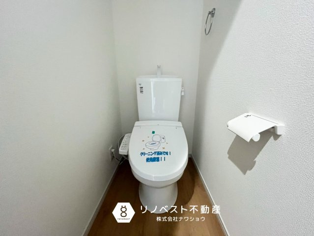 東大阪市元町2丁目　2号棟のトイレ|トイレは各階にあるので、朝の時間も混雑の心配がありません◎