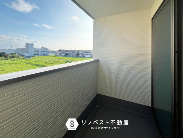 東大阪市元町2丁目　2号棟のバルコニー|【リノベスト不動産】リフォーム・リノベーションのご相談も承ります♪
