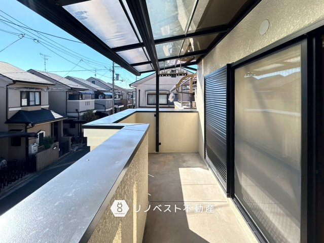 東大阪市新家中町のバルコニー|【リノベスト不動産】テナント（事業用）物件のご紹介も可能です。事務所移転・新規開業等お気軽にご相談ください♪
