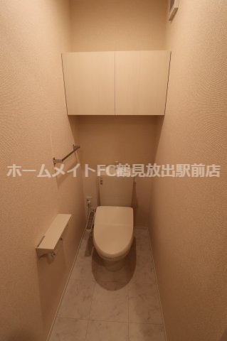 大阪市鶴見区今津北３丁目のアパートのトイレ