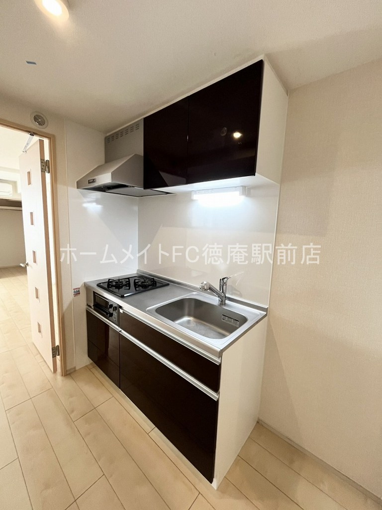 大阪市城東区永田４丁目の賃貸マンションのキッチン
