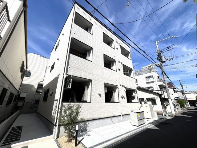 大阪市城東区鴫野東３丁目のアパートの外観