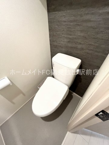 大阪市城東区鴫野東３丁目のアパートのトイレ