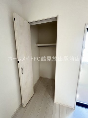 大阪市城東区鴫野東３丁目のアパートの収納