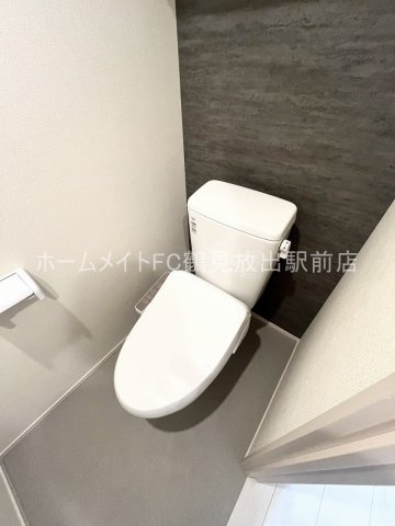 大阪市城東区鴫野東３丁目のアパートのトイレ