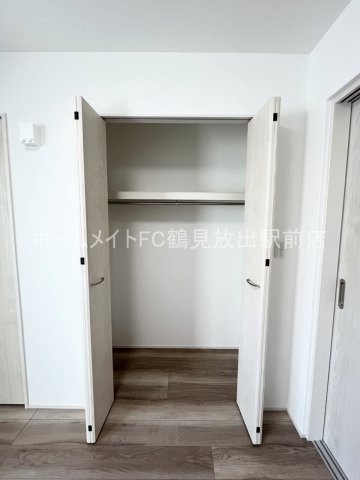 大阪市城東区東中浜２丁目のハイツの収納