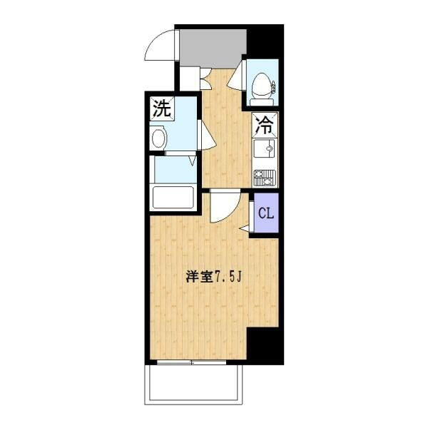 ルミエトワールの間取り|間取りです。