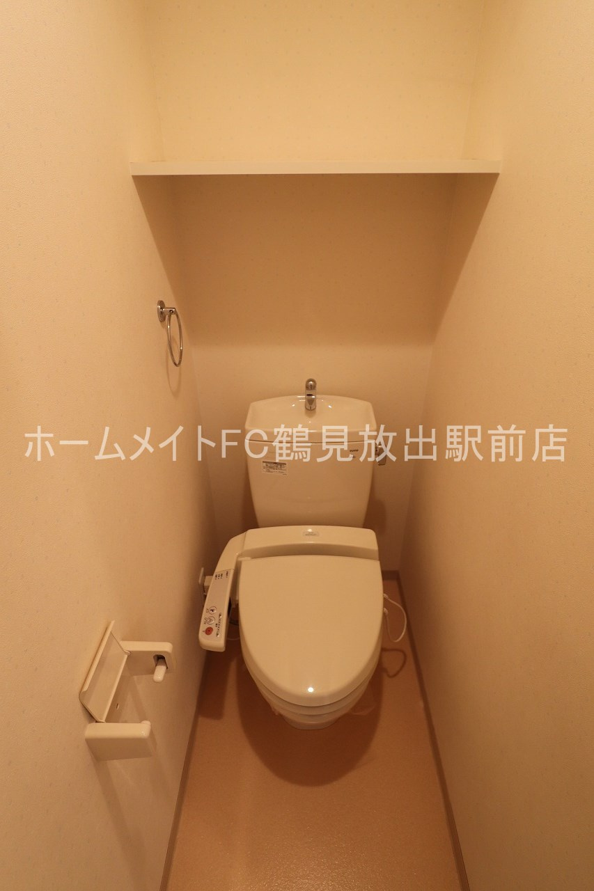 大阪市鶴見区横堤５丁目の賃貸マンションのトイレ