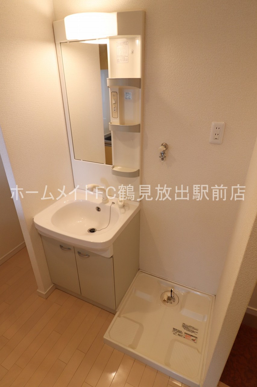 大阪市鶴見区横堤５丁目の賃貸マンションの洗面所