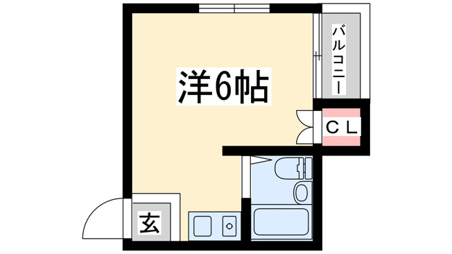 【間取り】 | 青山ハイツ淡路