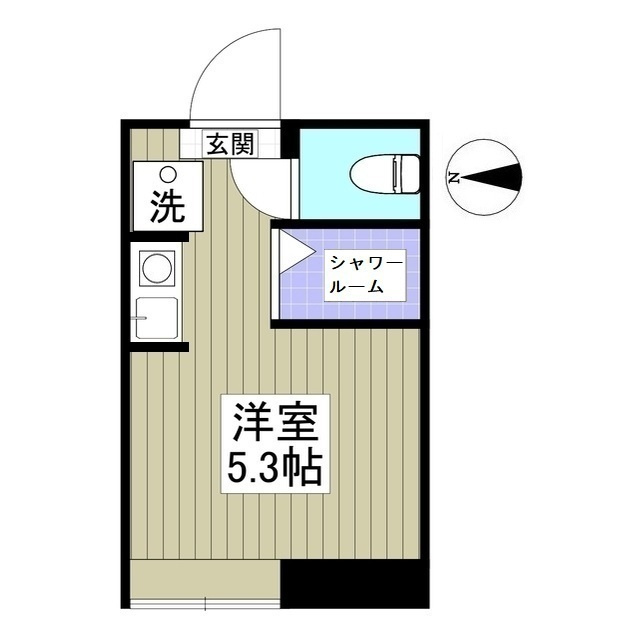 パンシオン南林間A棟の間取り