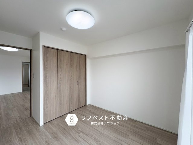 弥刀グリーンマンションの洋室|洋室に隣接しており、寝室やお子様の遊び場にピッタリです！