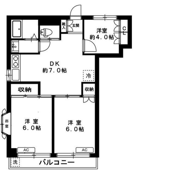 【間取り】 | サンフラワー池上