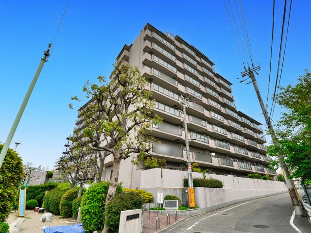 サニーハウス桃山台の外観|外はこのようになっています