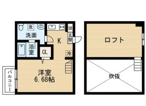 Lapis検見川（ラピスケミガワ）の間取り