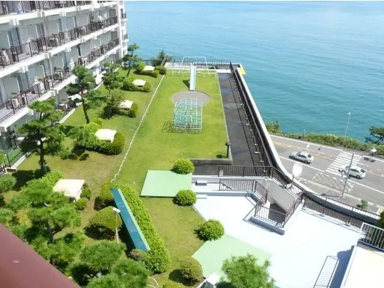 マンション南熱海のその他共用部分|屋上庭園