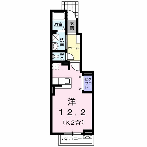 ラフォーレ西砂の間取り