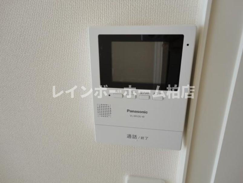 【仲介手数料：50％OFF】対象物件！のセキュリティ|カメラ付インターホンです