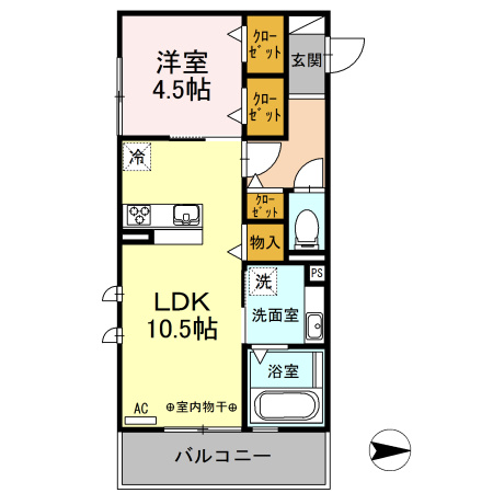 トヨタパライソエイチの間取り
