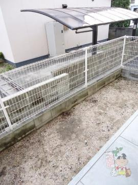 ルミエール　Ｄの庭|専用庭