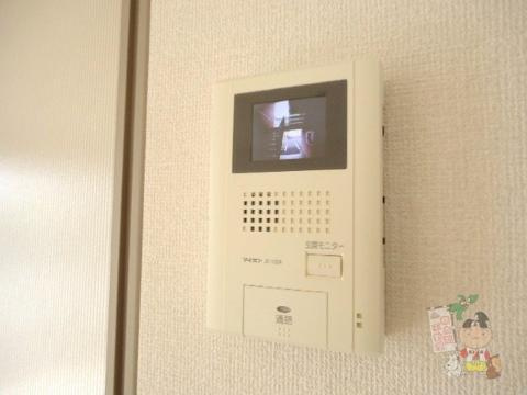 ルミエール　Ｄのセキュリティ|カメラ付インターホン