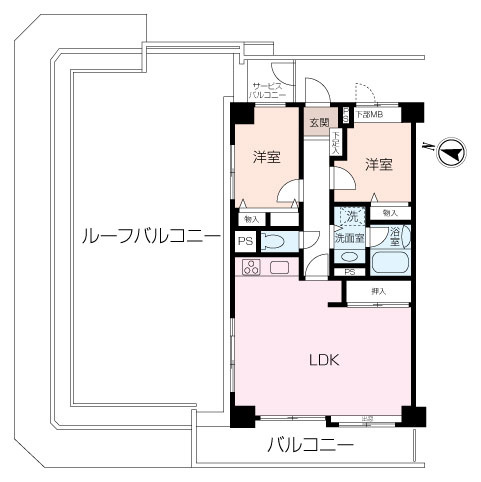 ライオンズマンション衣笠公園の画像