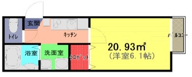 アークプレイス東大宮の間取り