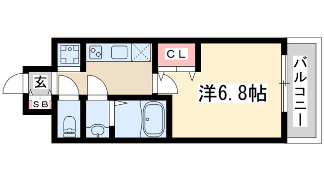 【間取り】 | プレサンス江坂クォーレ