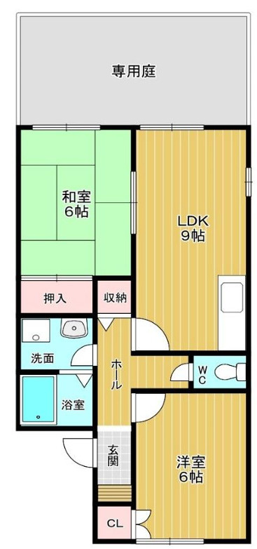メゾンモチの木の間取り