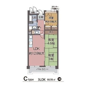 エステート茨木の間取り