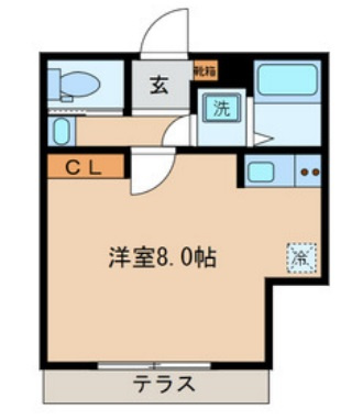 学大散歩の間取り