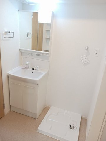 エヴィメリアＤの洗面所|使いやすい洗面所です