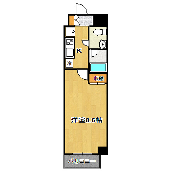 【間取り】 | ミェーレ船橋 | 間取り