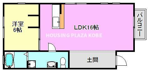 Y’s　KRAFTの間取り