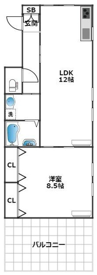 【間取り】 | ラ・コスタ代田