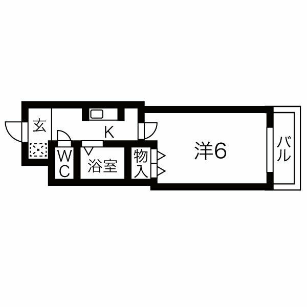 フィレンツェ船場南の間取り