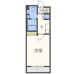 ディナスティ松屋町Ⅱの間取り
