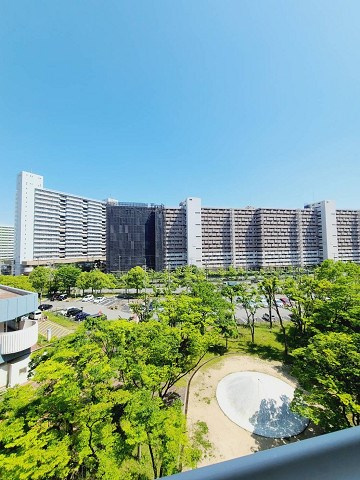 UR武庫川 21号棟の展望