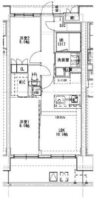 富士林プラザ15番館の間取り