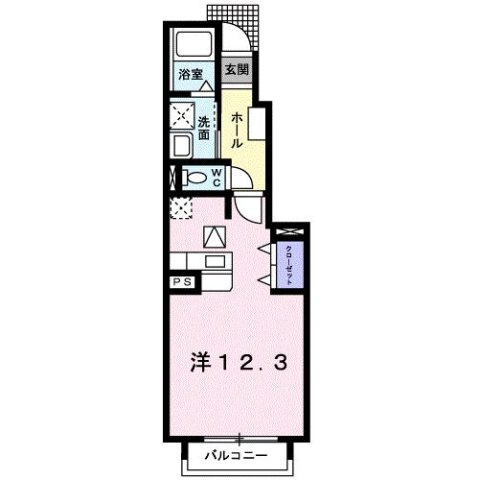 ビレッジ　ハイマウンテン　Ｃの間取り