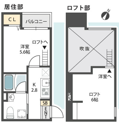 First Gate KOBEの間取り