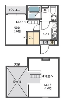 First Gate KOBEの間取り