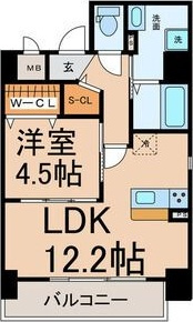 Shibata　Palace　Ⅷの間取り