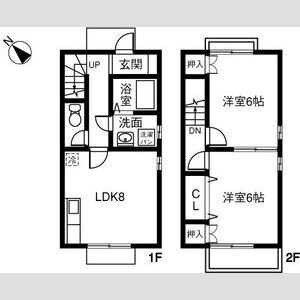 DUPLEX 瑞穂の間取り